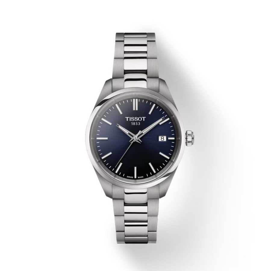 Timepieces Tissot | Tissot Ladies Pr100 Classic 34Mm Quartz Blue Dial/Stainless Steel