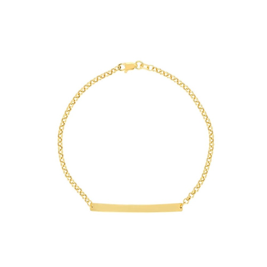 Jewelry Smyth Jewelers | 14K Engravable Id Bracelet