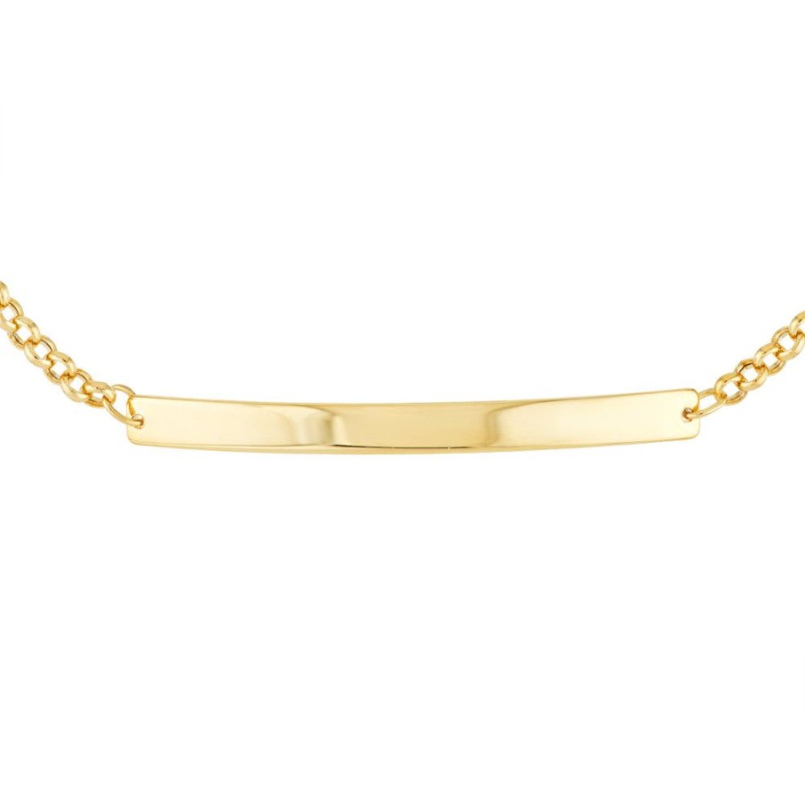 Jewelry Smyth Jewelers | 14K Engravable Id Bracelet