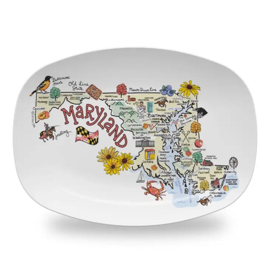 Gifts Smyth Jewelers | Fishkiss Maryland Platter