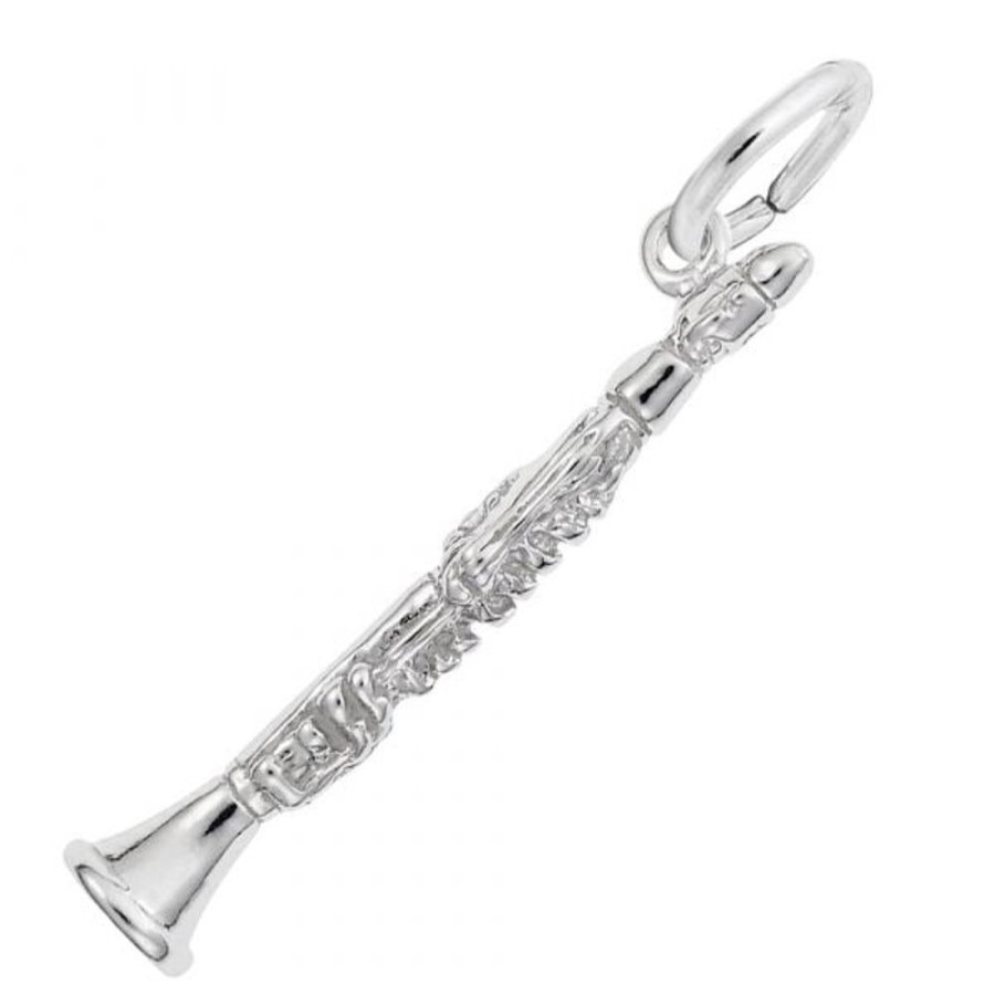 Jewelry Rembrandt | Sterling Silver Clarinet Charm