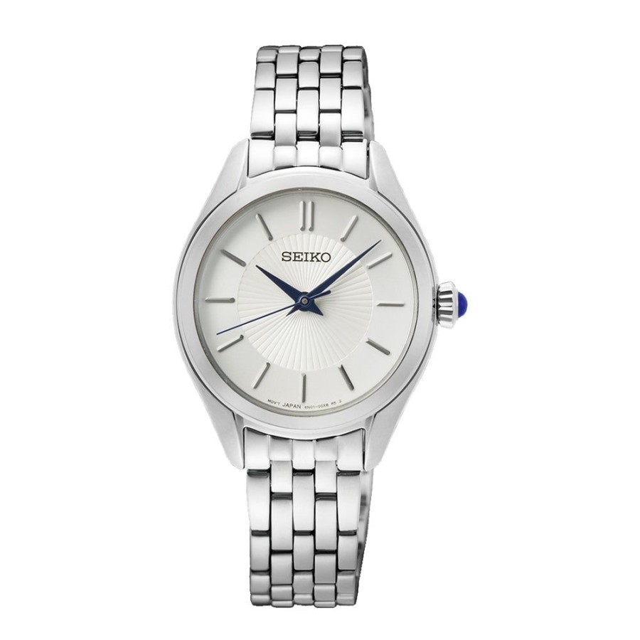 Timepieces Seiko | Seiko Essentials Ladies 29Mm Quartz Stainless Steel