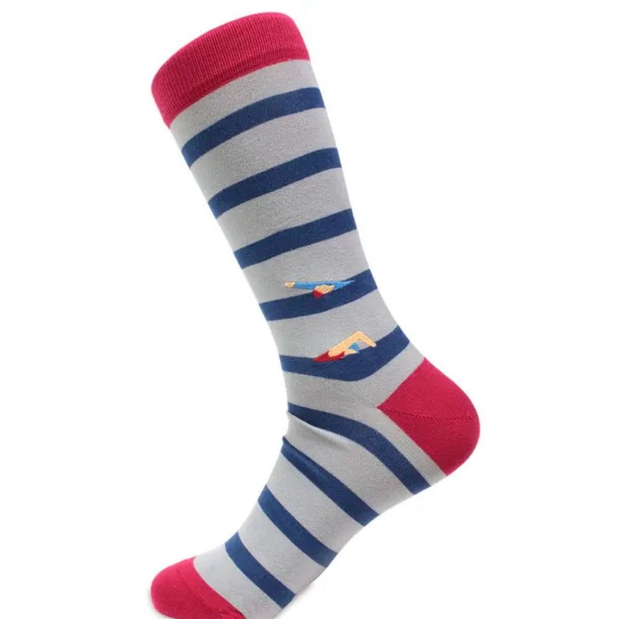 Gifts Soxfords | Keep Swimming Men'S Socks