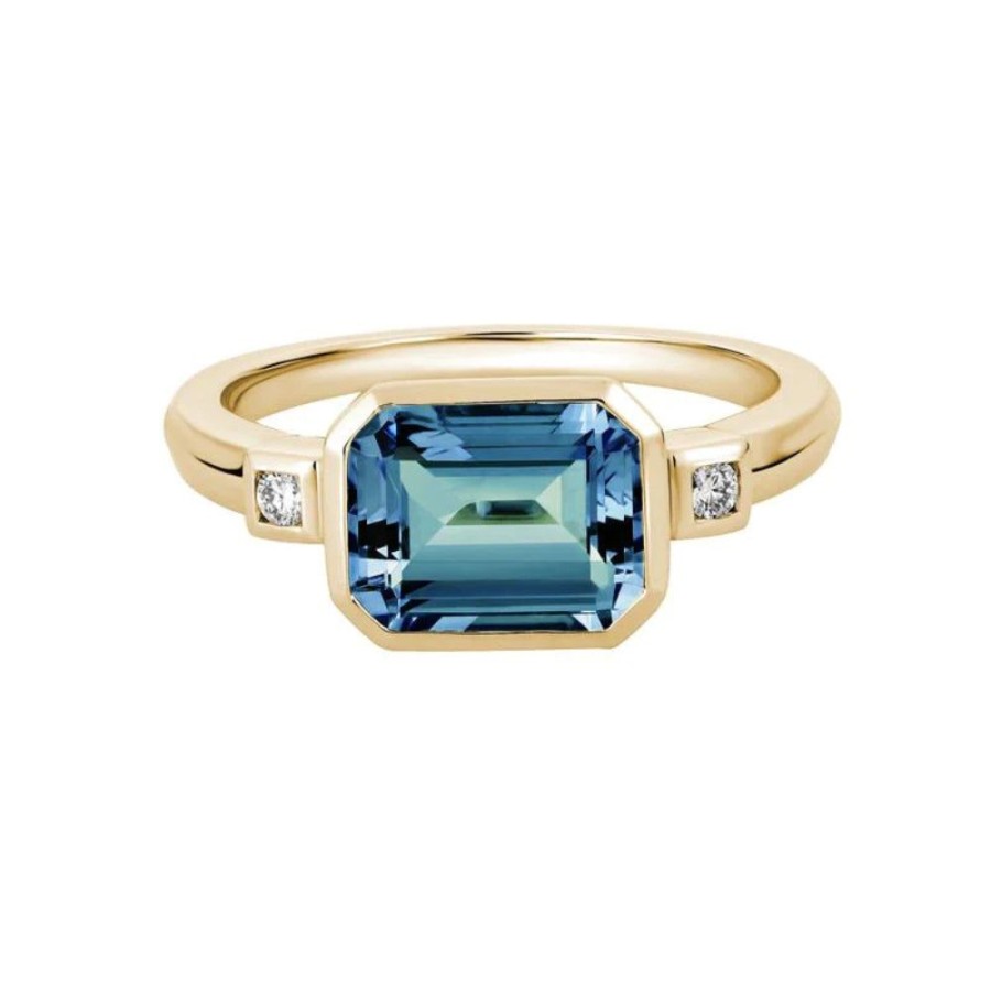 Jewelry Smyth Jewelers | 14K Gold London Blue Topaz Ring