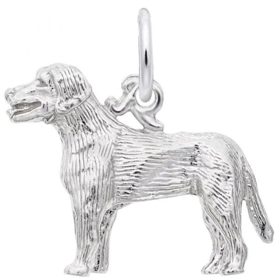 Jewelry Rembrandt | Sterling Silver Labrador Retriever Dog Charm