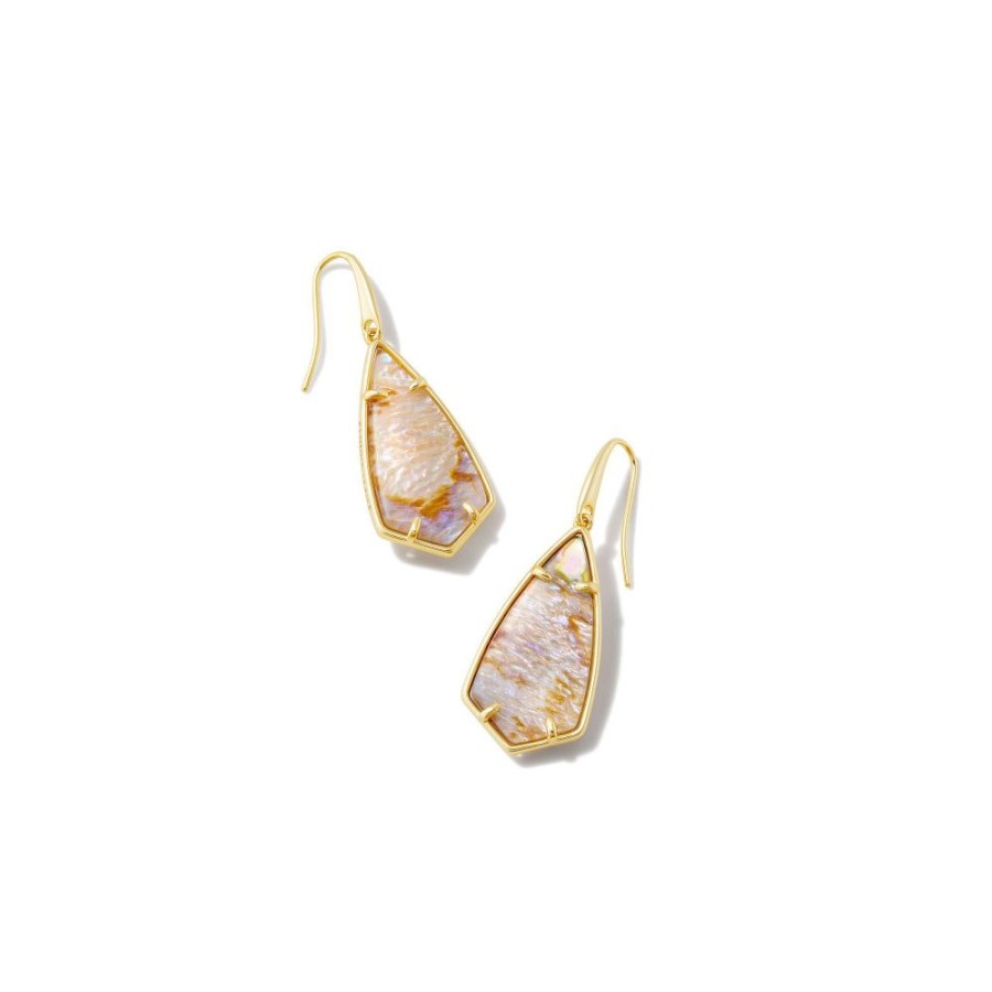 Jewelry Kendra Scott | Kendra Scott Camry Gold Drop Earrings