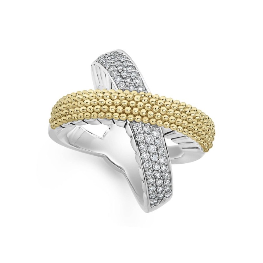 Jewelry Lagos | Lagos Caviar Lux X Diamond Ring