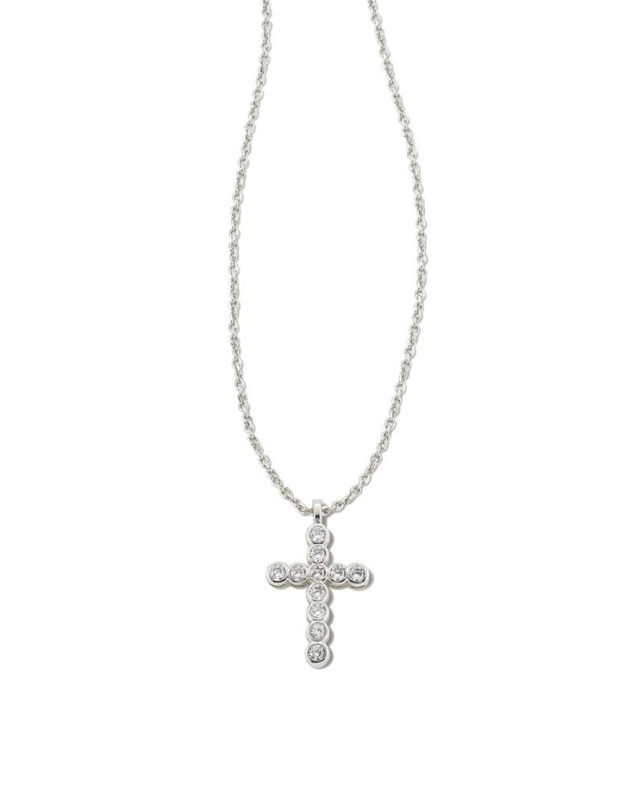 Jewelry Kendra Scott | Kendra Scott Cross Crystal Pendent Necklace