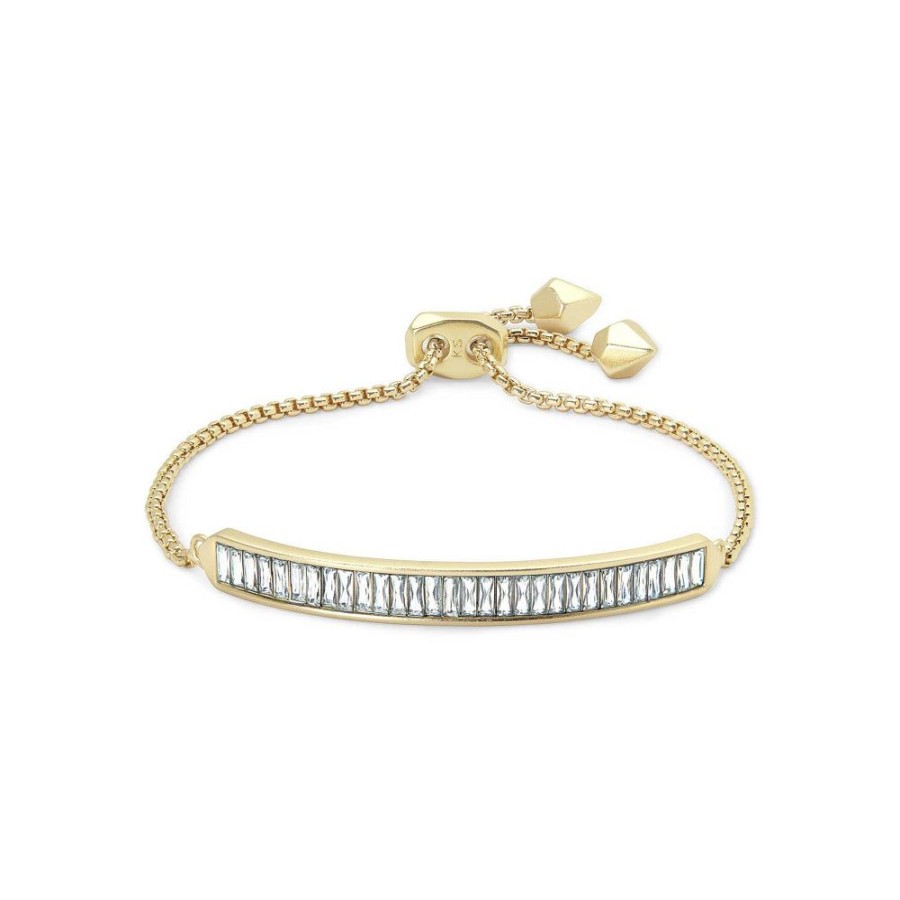 Jewelry Kendra Scott | Kendra Scott Jack Adjustable Chain Bracelet In Crystal