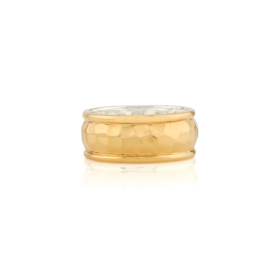 Jewelry Anna Beck | Anna Beck Round Hammered Band Ring