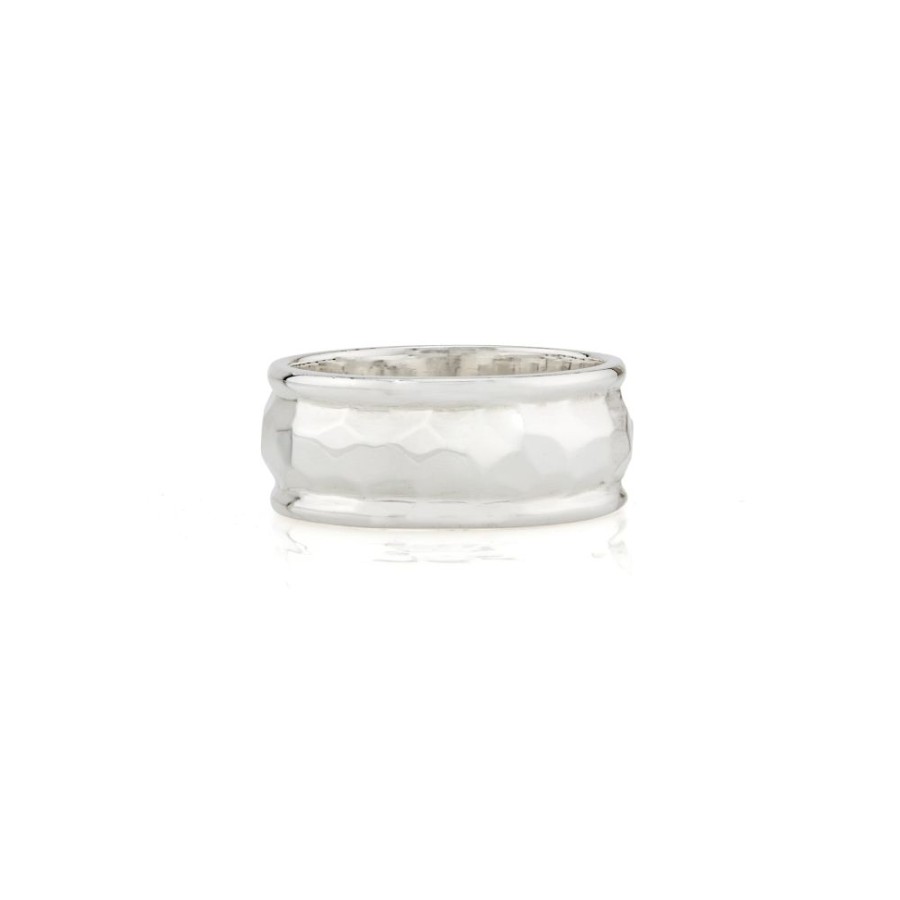 Jewelry Anna Beck | Anna Beck Round Hammered Band Ring