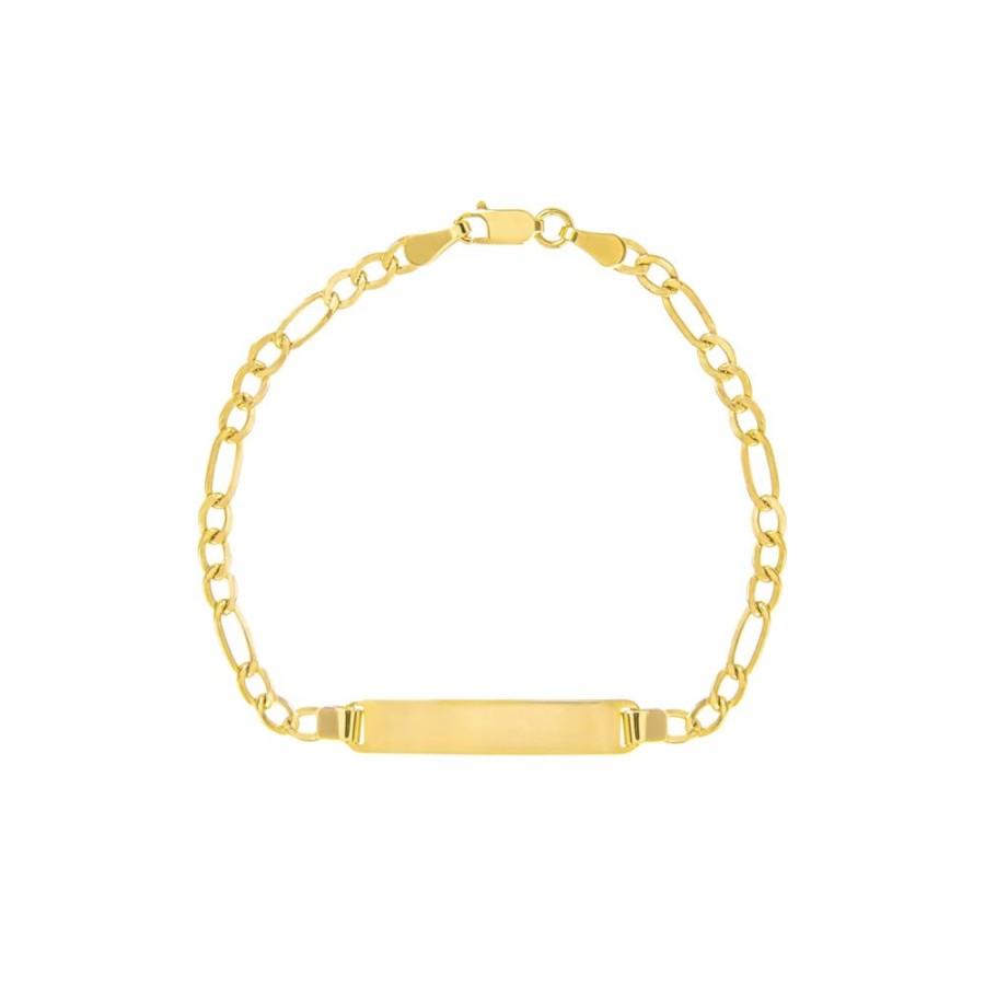 Jewelry Smyth Jewelers | 14K Yellow Gold Child'S Id Bracelet