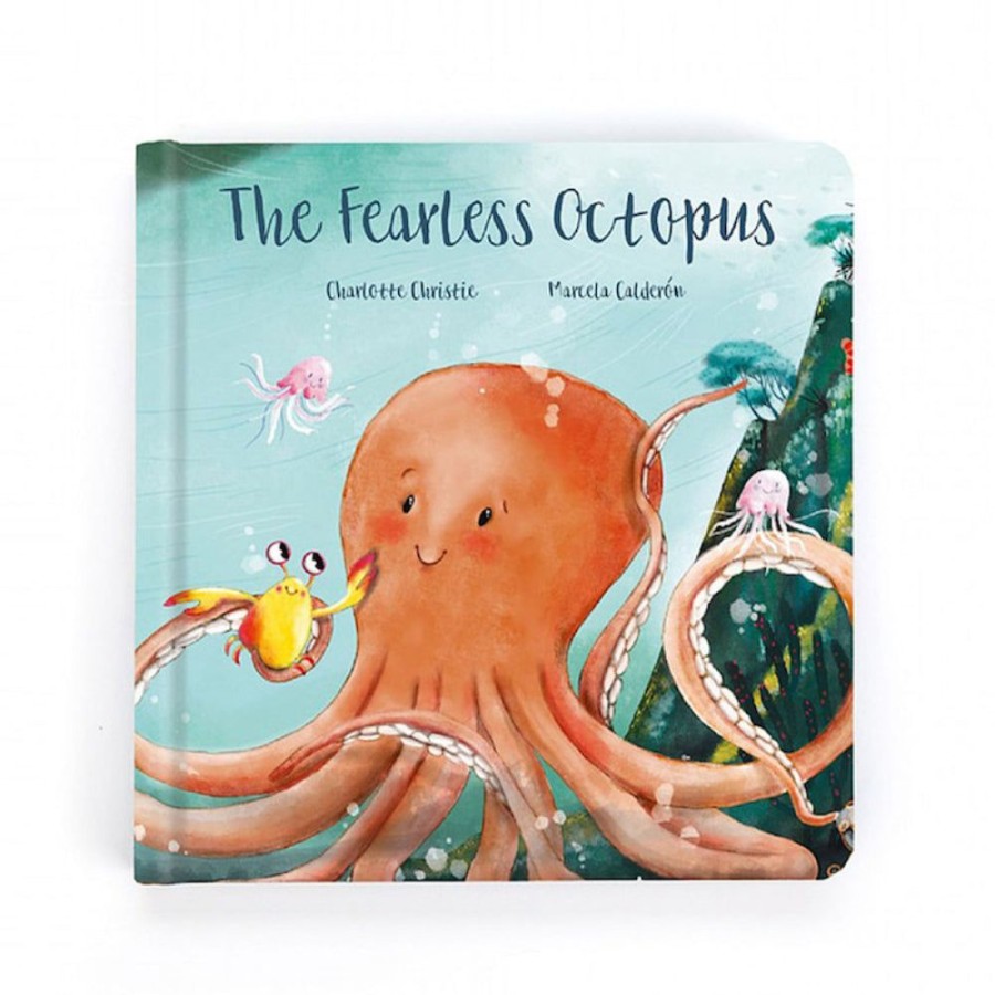 Gifts Jellycat | Jellycat The Fearless Octopus Book