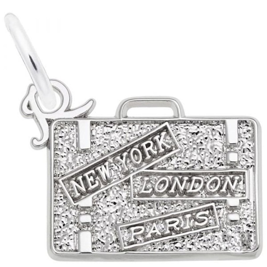 Jewelry Rembrandt | Sterling Silver Suit Case Charm