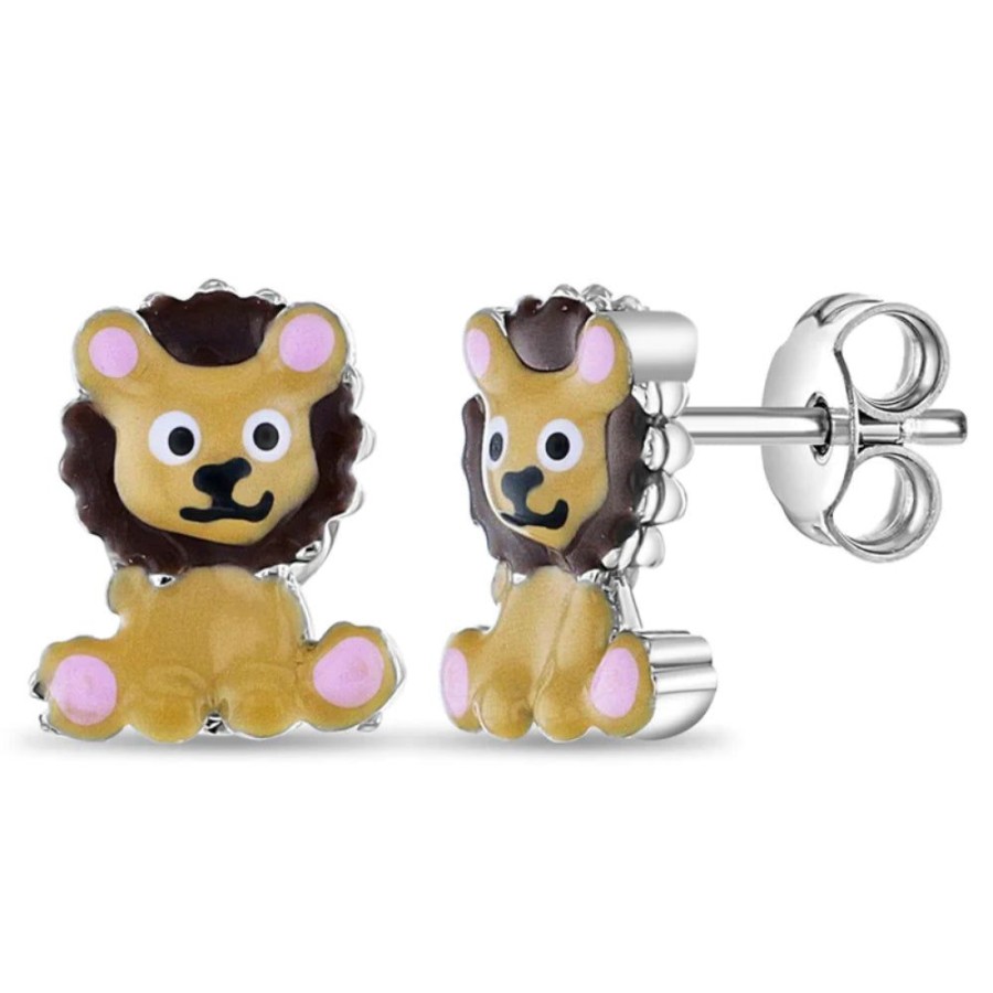 Gifts Smyth Jewelers | Wild Lion Girls Earrings