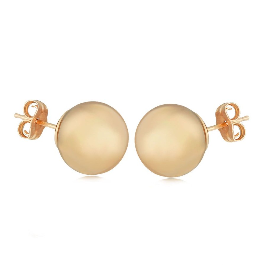 Jewelry Smyth Jewelers | 14K Gold 10Mm Ball Stud Earrings