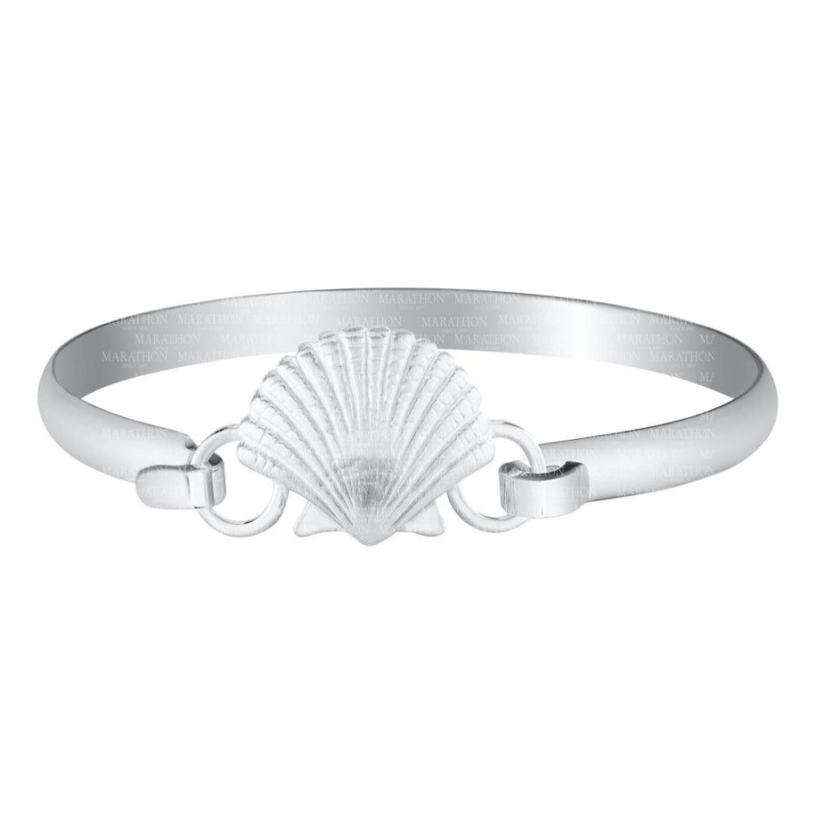 Jewelry Smyth Jewelers | Sterling Silver Scallop Top Closure Bracelet