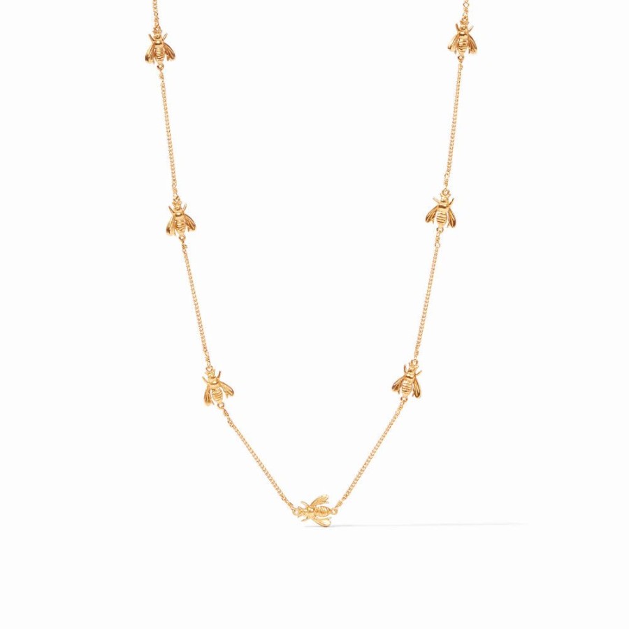 Jewelry Julie Vos | Julie Vos Bee Delicate Station Necklace