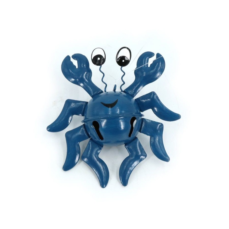 Gifts Smyth Jewelers | Beachcombers Metal Blue Crab Jingle Bell Ornament