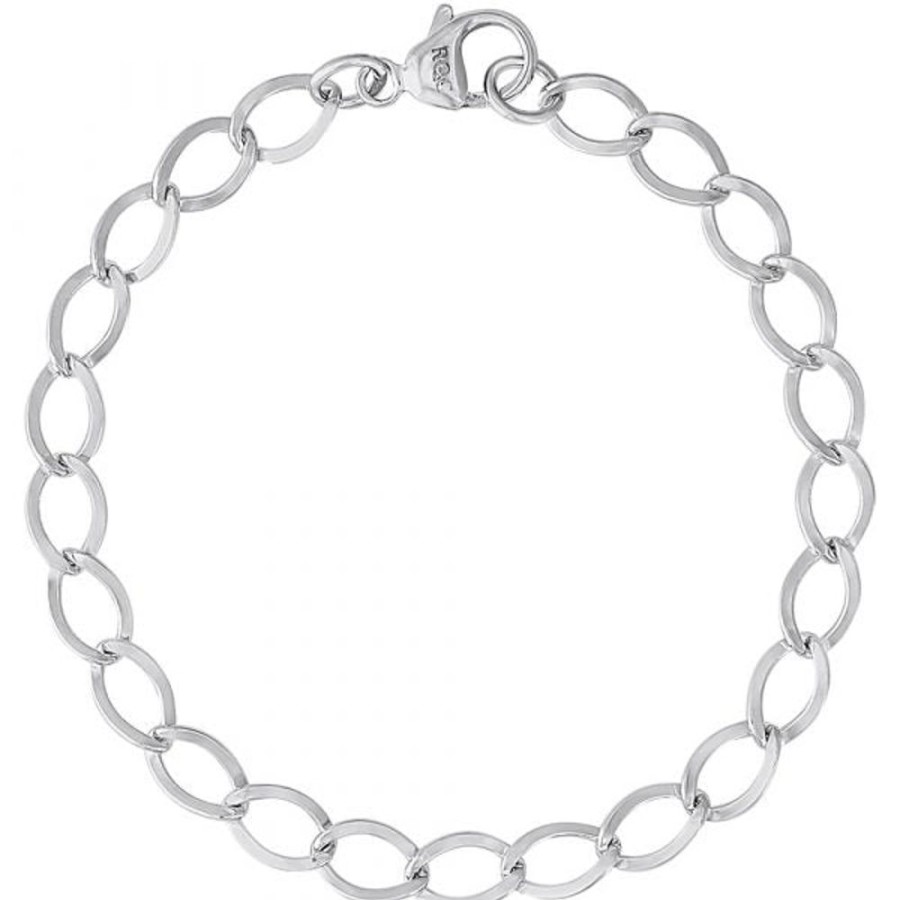 Jewelry Rembrandt | Sterling Silver Link Charm Bracelet