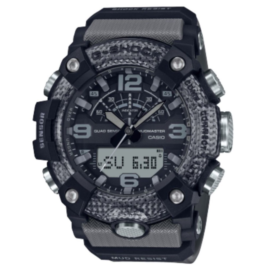 Timepieces casio | G-Shock Mudmaster Black/Gray Ggb100-8A