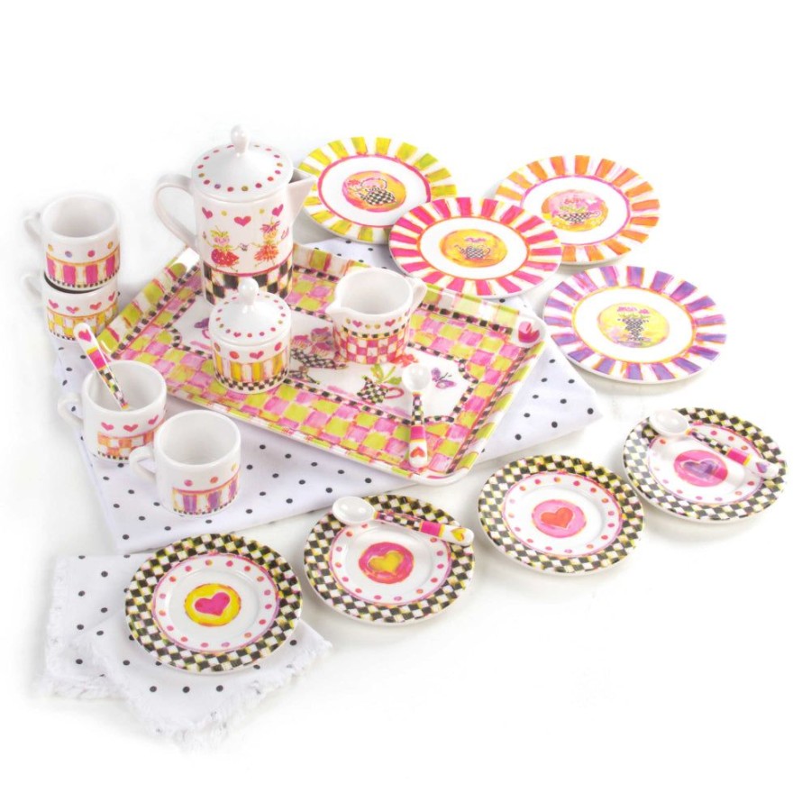 Gifts MacKenzie-Childs | Mackenzie-Childs Tea Party Tea Set