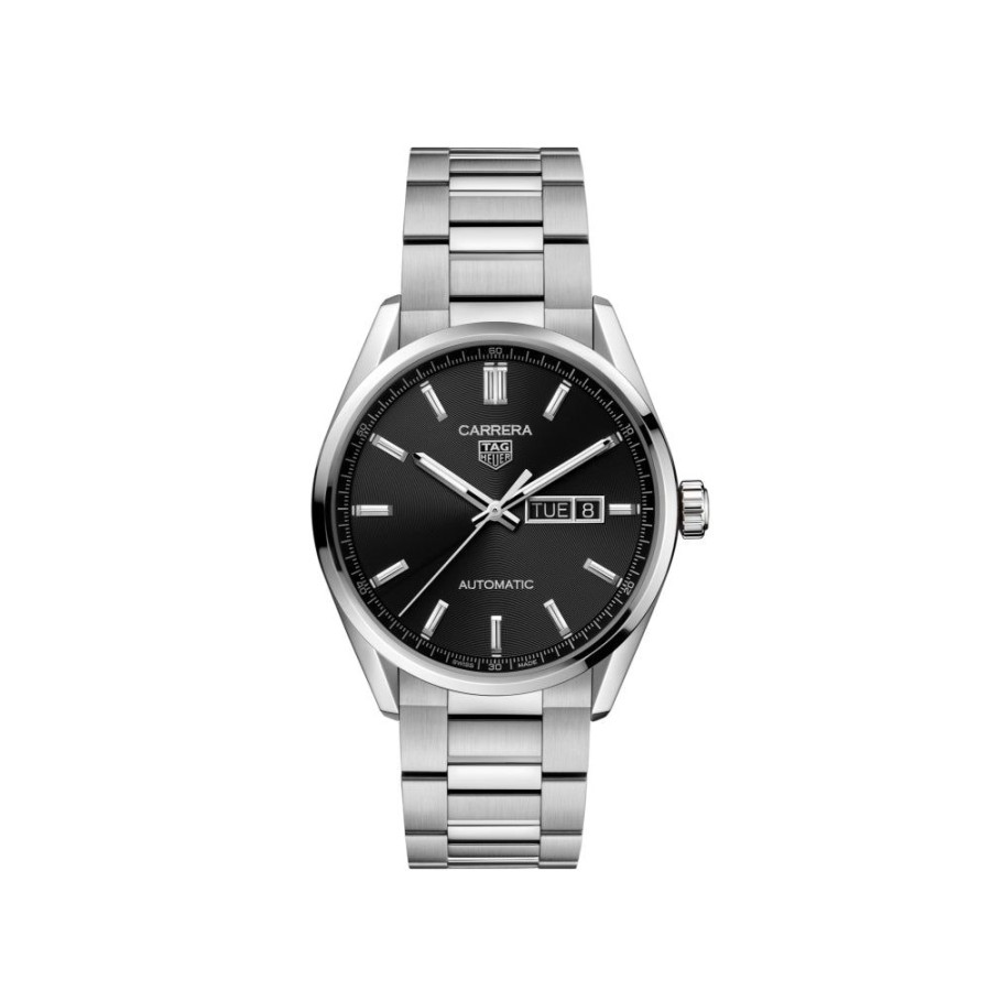 Timepieces TAG Heuer | Tag Heuer Carrera 41Mm Automatic Steel/Black