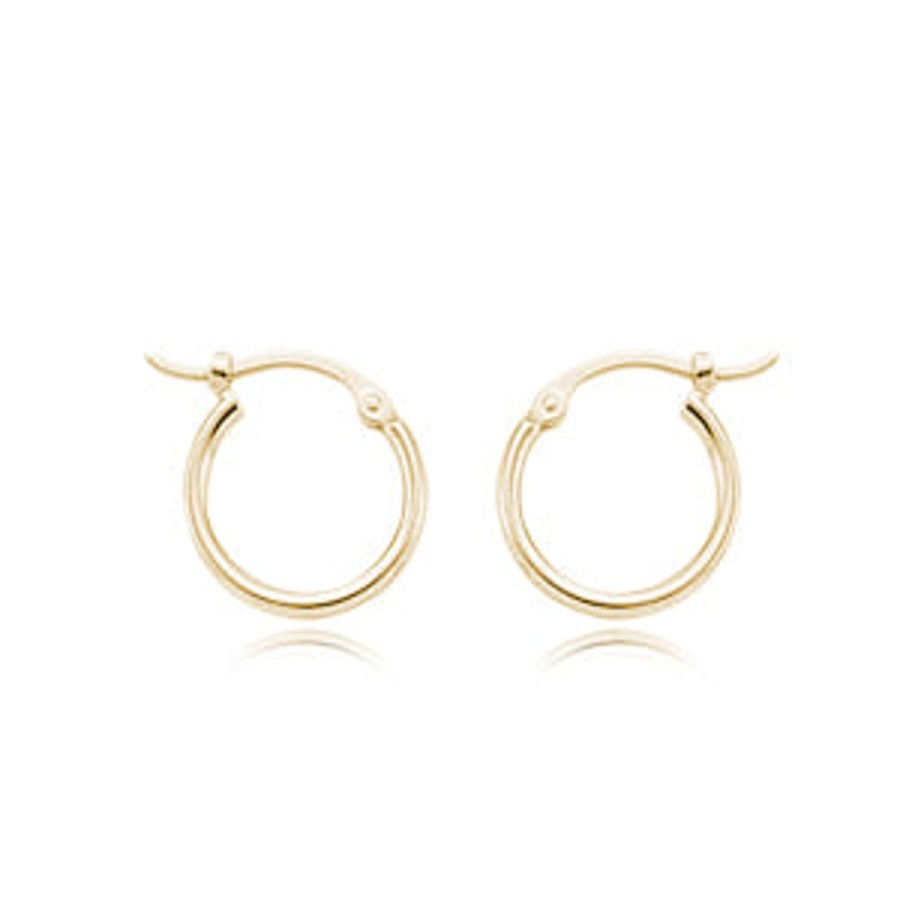 Jewelry Smyth Jewelers | 14K Yellow Gold Hoop Earrings