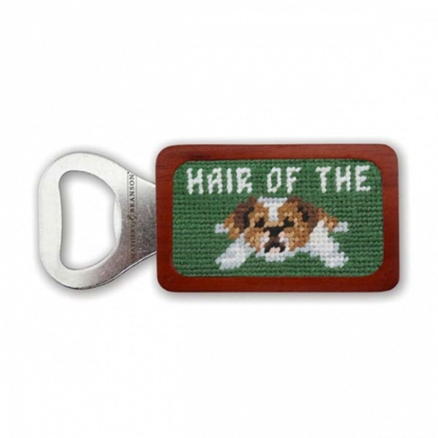 Gifts Smathers u0026 Branson | Smathers & Branson Hair Of The Dog Needlepoint Bottle Opener