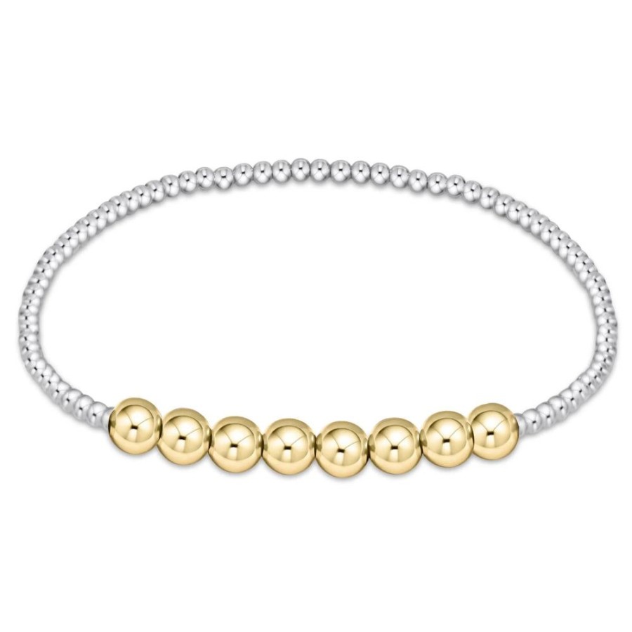 Jewelry enewton | Enewton Classic Beaded Bliss Bracelet - Mixed Metal