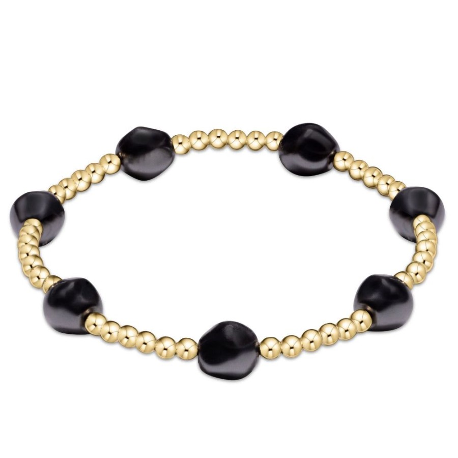 Jewelry enewton | Enewton Admire Gold 3Mm Bead Bracelet