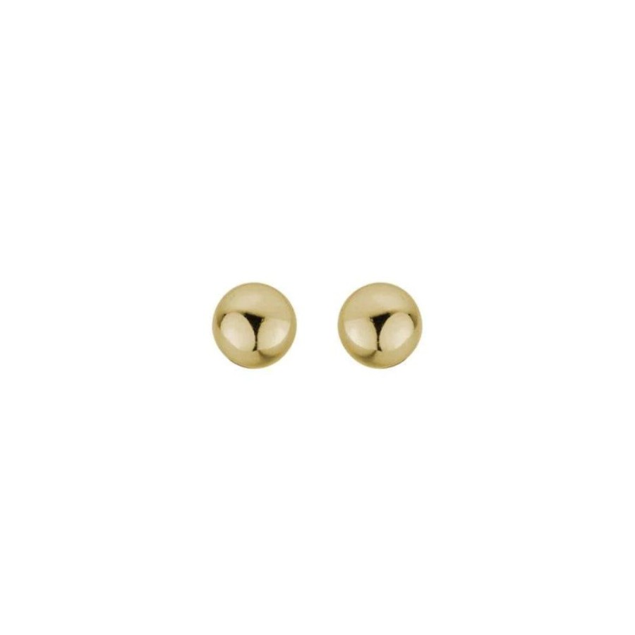 Jewelry Smyth Jewelers | 14K Yellow Gold 4Mm Ball Stud Earrings