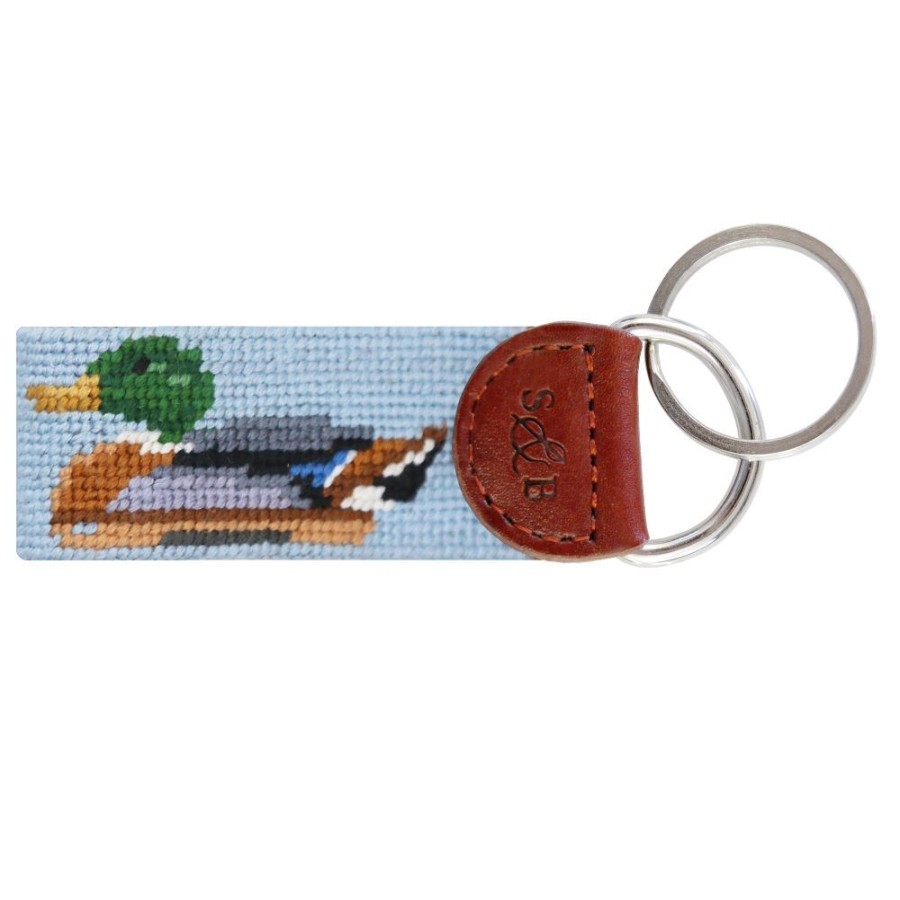 Gifts Smathers u0026 Branson | Smathers & Branson Duck Decoys Key Fob-Antique Blue