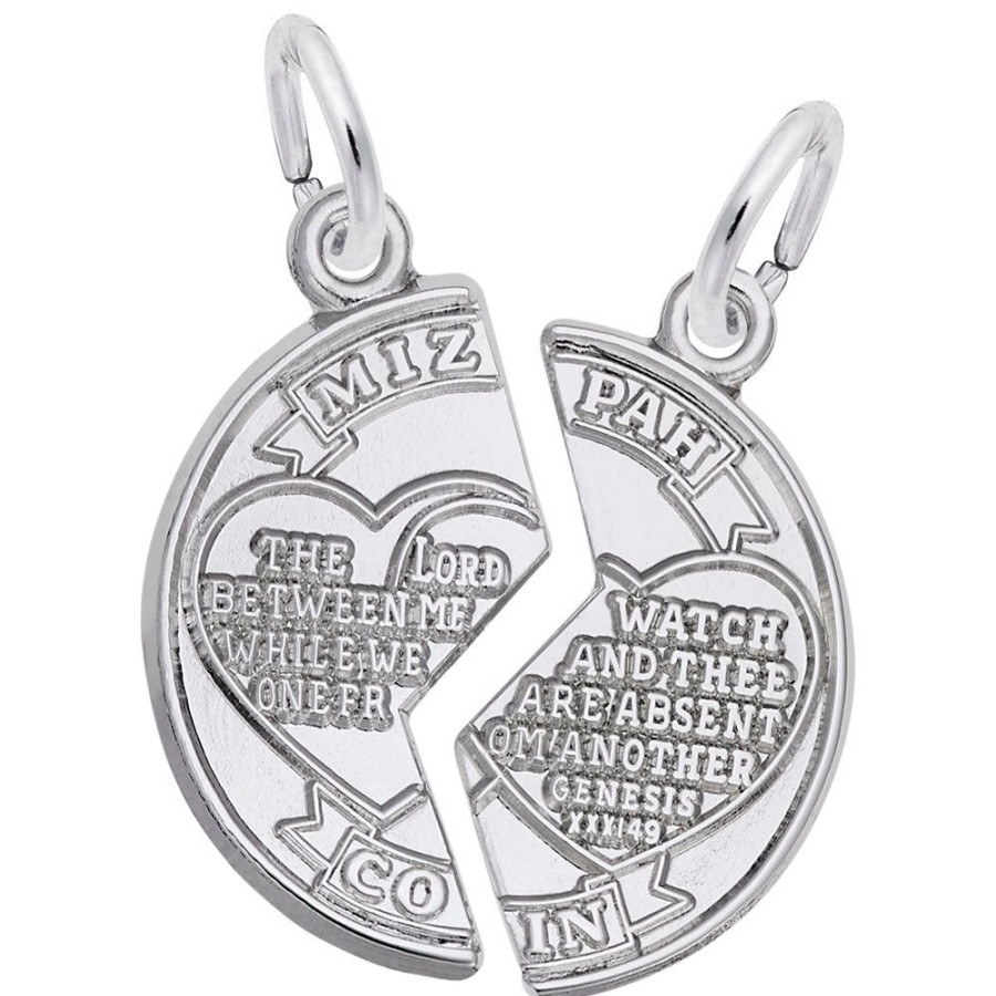 Jewelry Rembrandt | Sterling Silver Mitzpah Charm