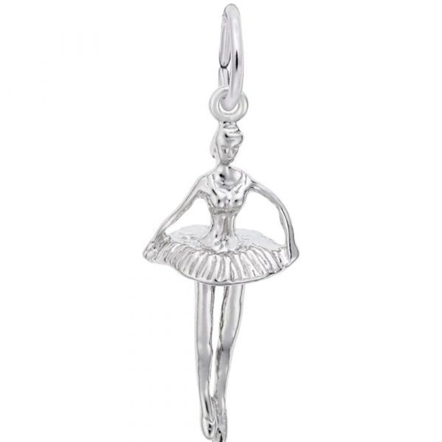 Jewelry Rembrandt | Sterling Silver Ballet Dancer Charm