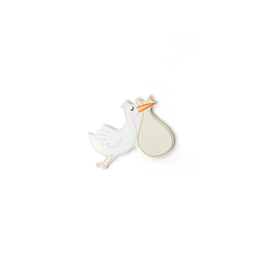 Gifts Happy Everything | Happy Everything Flying Stork Mini Attachment