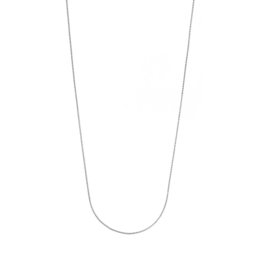 Jewelry Smyth Jewelers | Sterling Silver Box Chain, 20-22 Inches