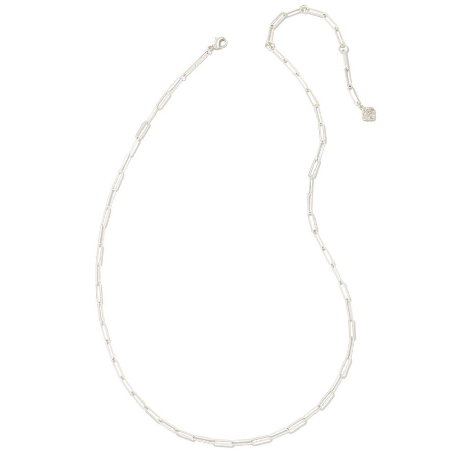 Jewelry Kendra Scott | Kendra Scott Courtney Paperclip Necklace