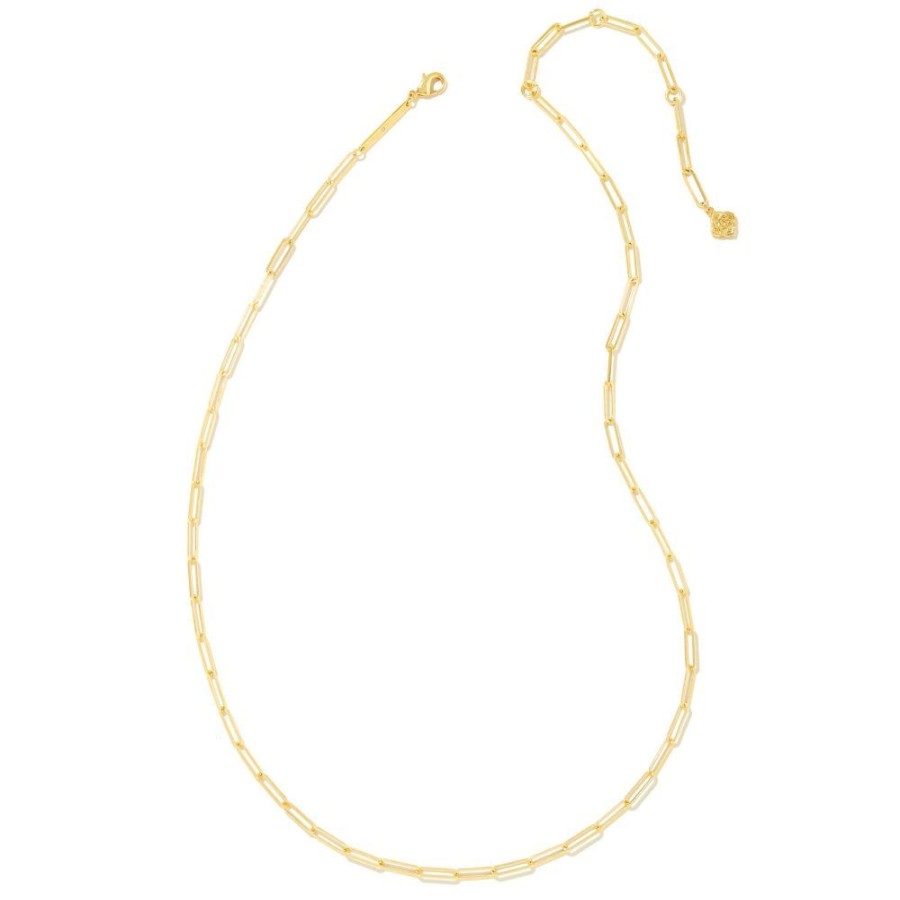 Jewelry Kendra Scott | Kendra Scott Courtney Paperclip Necklace