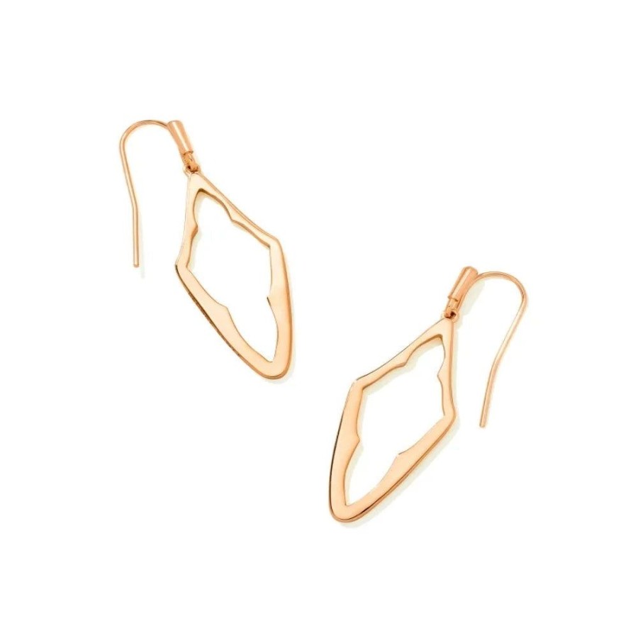 Jewelry Kendra Scott | Kendra Scott Elongated Abbie Open Frame Earrings