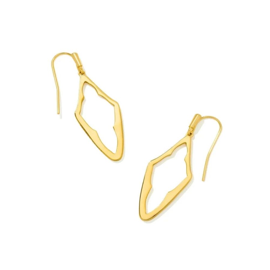 Jewelry Kendra Scott | Kendra Scott Elongated Abbie Open Frame Earrings