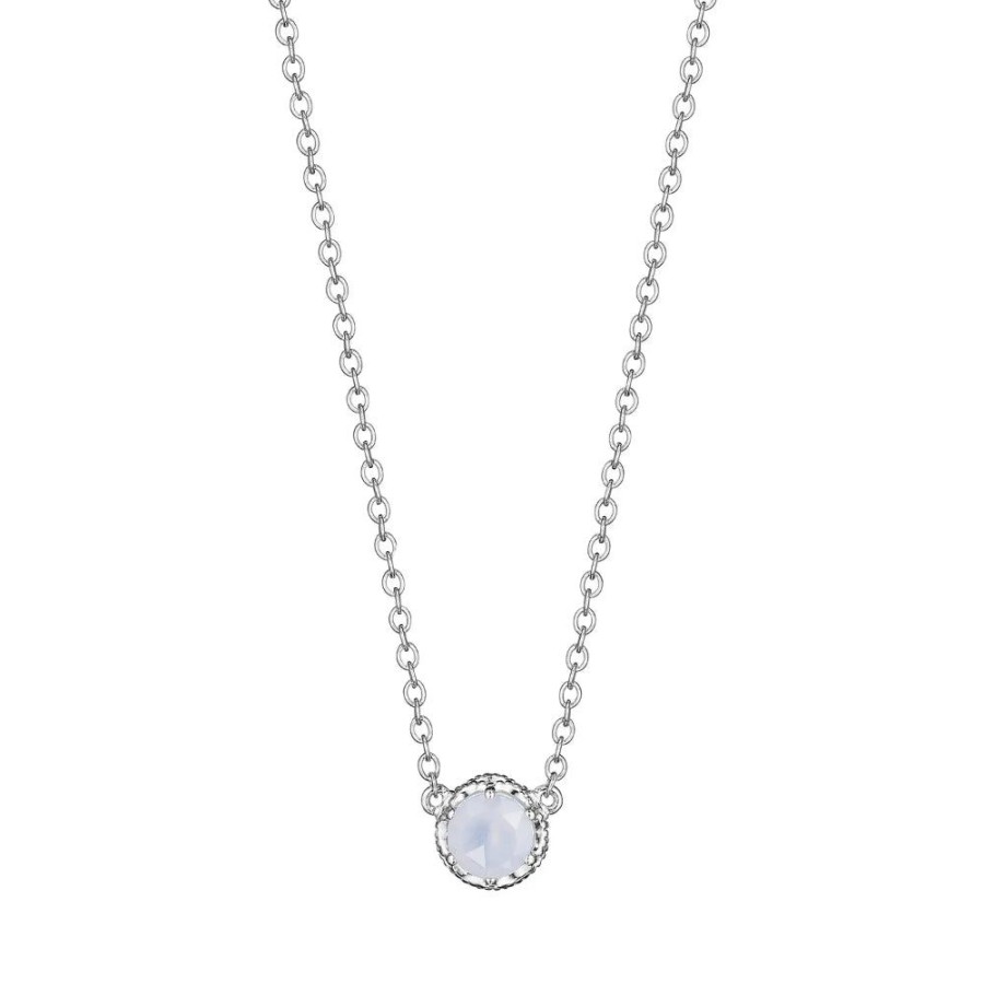 Jewelry Tacori | Tacori Petite Crescent Crown Gem Necklace