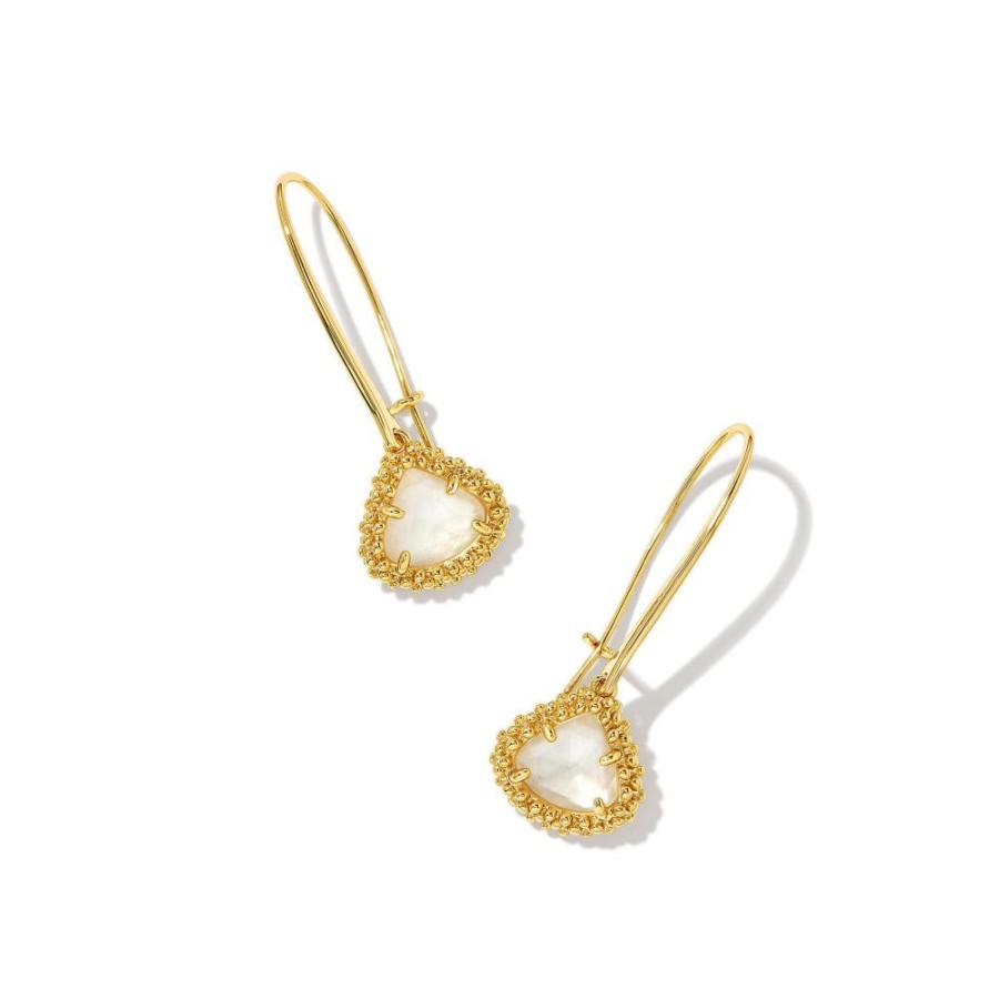 Jewelry Kendra Scott | Kendra Scott Framed Kendall Gold Wire Drop Earrings