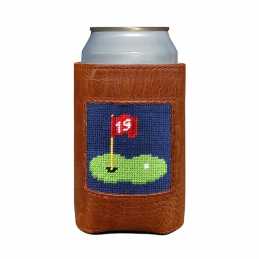 Gifts Smathers u0026 Branson | Smathers & Branson 19Th Hole Needlepoint Can Cooler