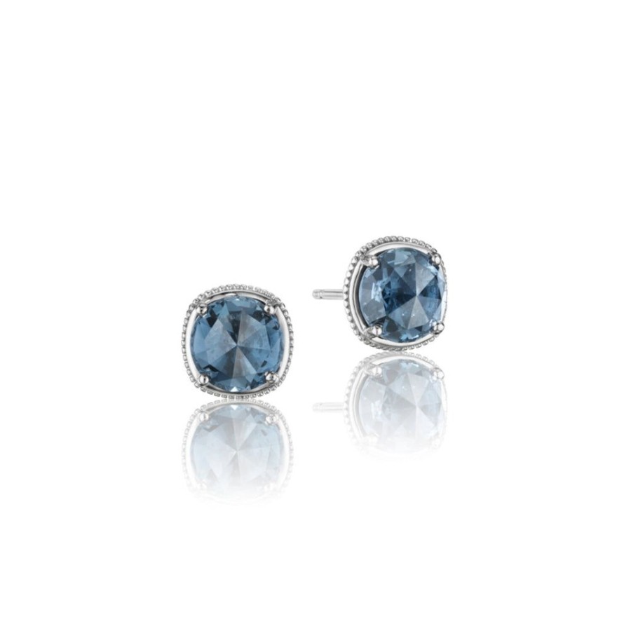 Jewelry Tacori | Tacori Simply Gem Stud Featuring London Blue Topaz