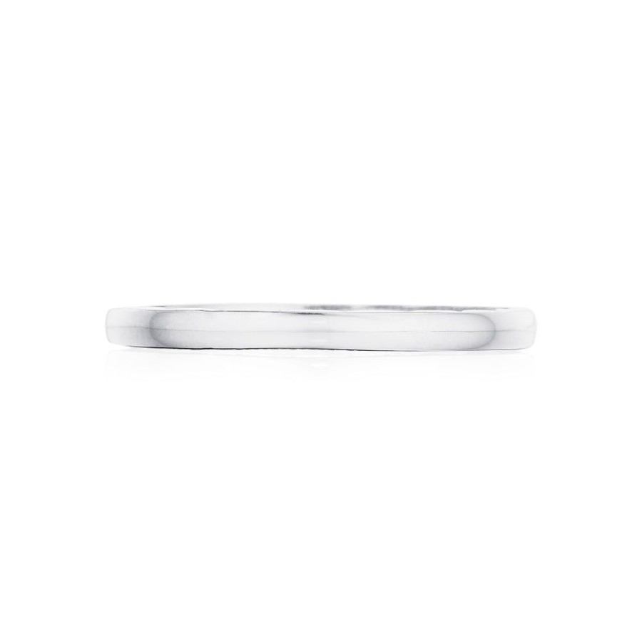 Jewelry Tacori | Tacori Coastal Crescent High Polish Finish Wedding Band