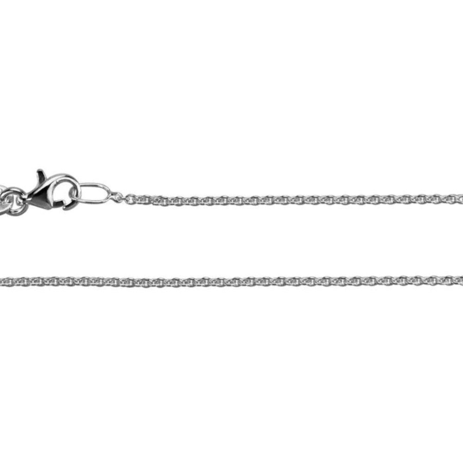 Jewelry Smyth Jewelers | Silver 1.3Mm Cable Chain 16-18"