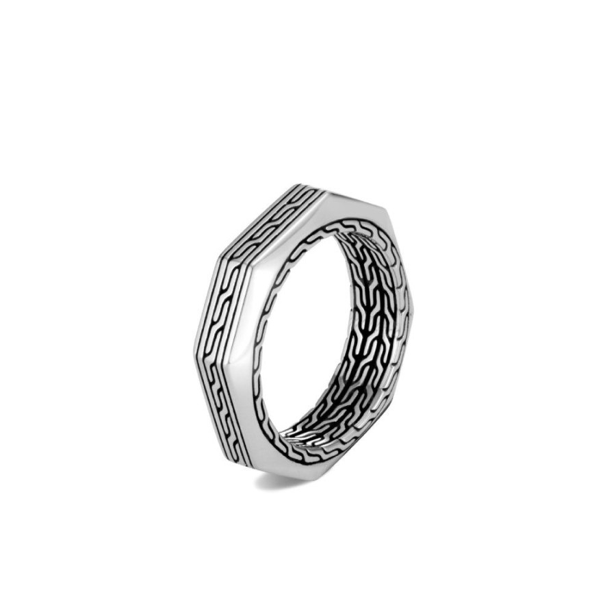 Gifts John Hardy | John Hardy Gents Classic Chain Band Ring