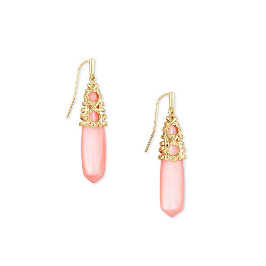 Jewelry Kendra Scott | Kendra Scott Natalie Gold Drop Earrings