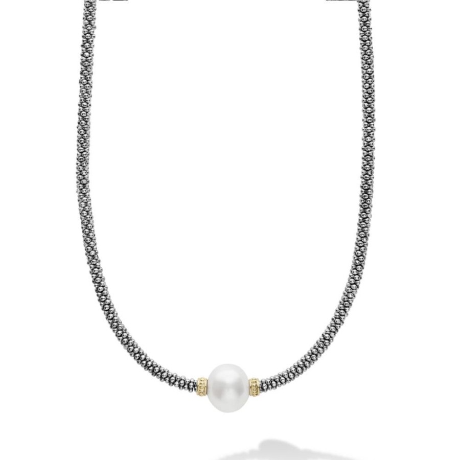 Jewelry Lagos | Lagos Luna Caviar Pearl Necklace